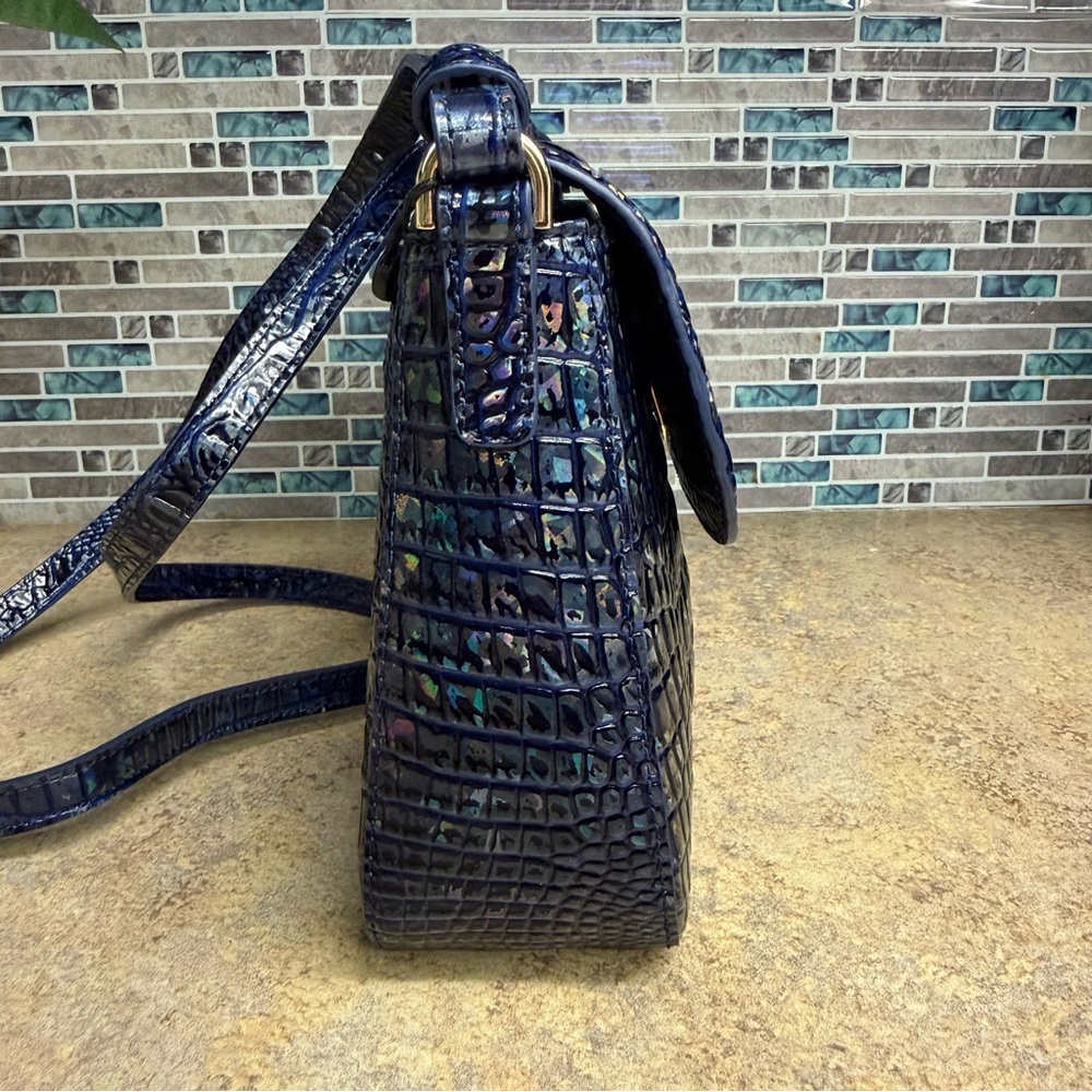 NWT Brahmin Gianna Royal Blue purse - Picture 6 of 9